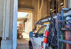 Hazel Green, AL - American Overhead Door on Site