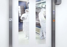 automatic-sliding-doors-in-clean-room-environment