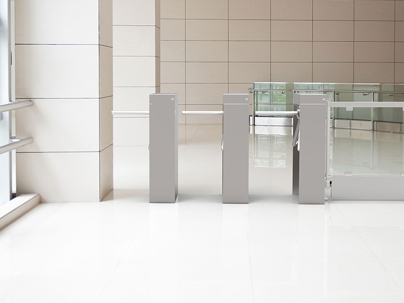 full-height-turnstiles-with-three-wings-control-pedestrian-traffic