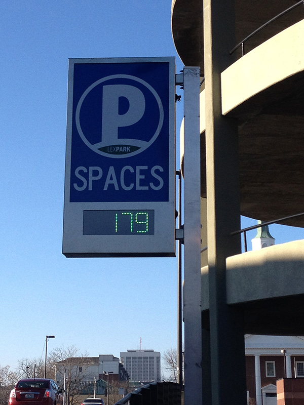 parking-control-system-displays-open-spaces-in-parking-garage