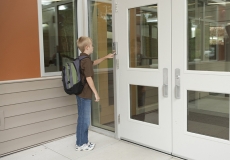 video-intercom-entry-system-on-school-exterior