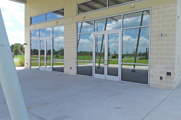 Orlando Florida Glass Entry Doors outside