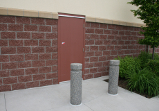 Metal-Door-and-Bollards-1