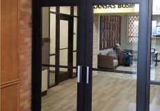 Emporia Kansas Aluminum and Glass Door