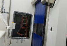 Columbia Missouri Stainless Steel High Speed Door