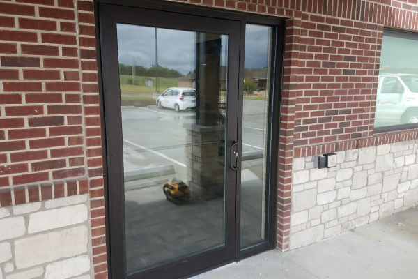 Ashland Missouri Aluminum and Glass Entry Door