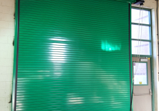 Charlotte North Carolina Insulated Rolling Steel Door Powder Coated Finish