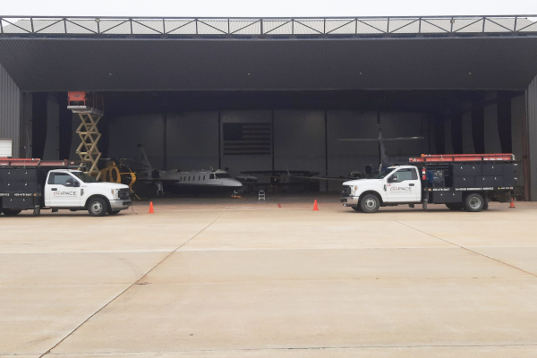 Tulsa Oklahoma Hangar Door