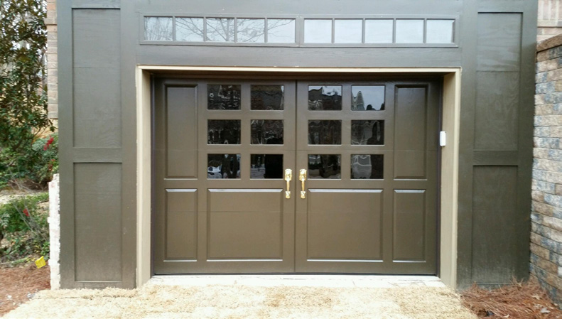 Custom Wood Door Frames New Storage Space