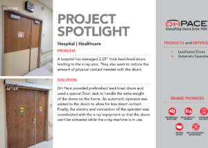 Project Spotlight on Healthcare_Lead-Lined Doors