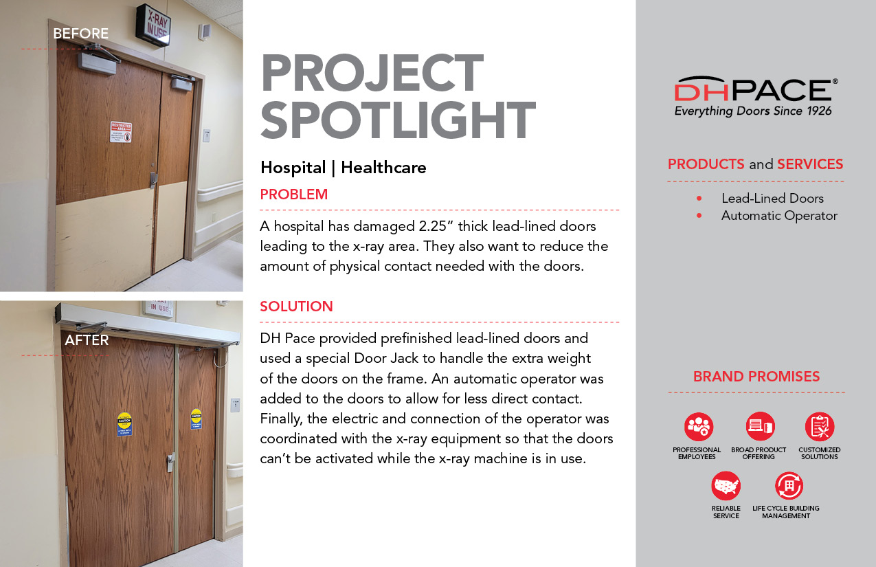 Project Spotlight on Healthcare_Lead-Lined Doors