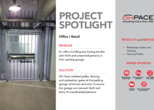Project Spotlight on Security Gates at Office