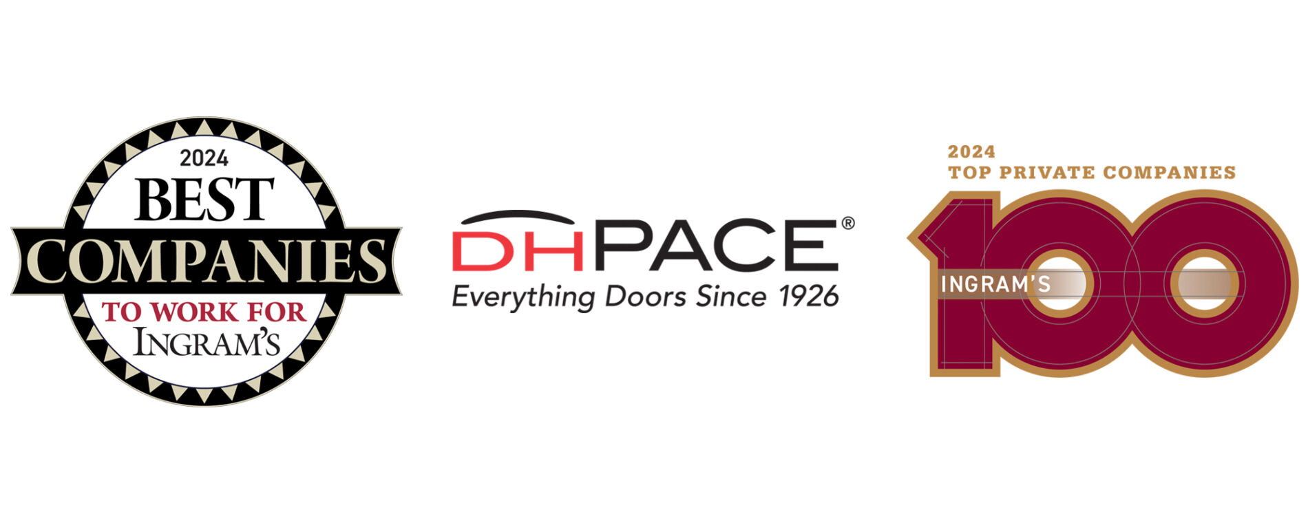 DH Pace Listed in Both Ingram’s Best Companies to Work For and Top 100 Private Companies