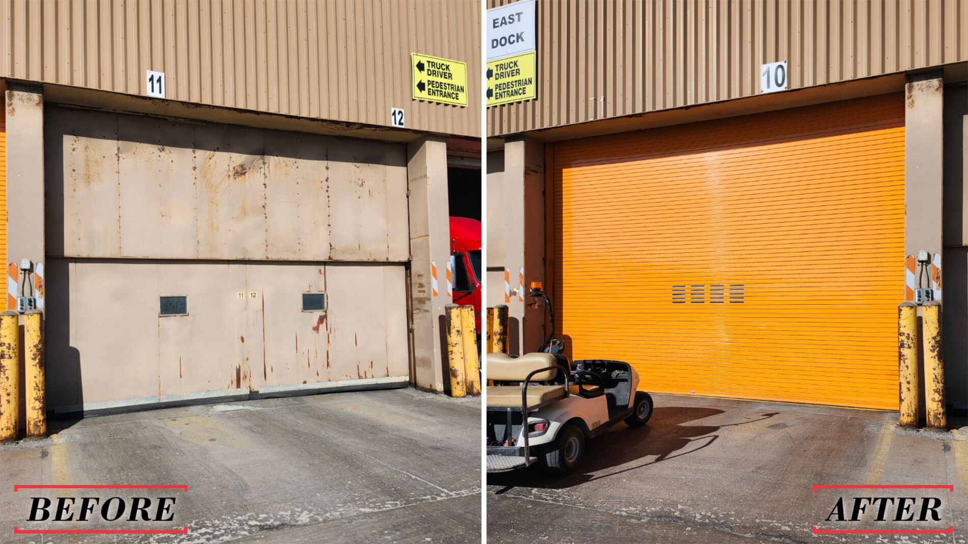 Rolling Door Lowers Maintenance for Manufacturer