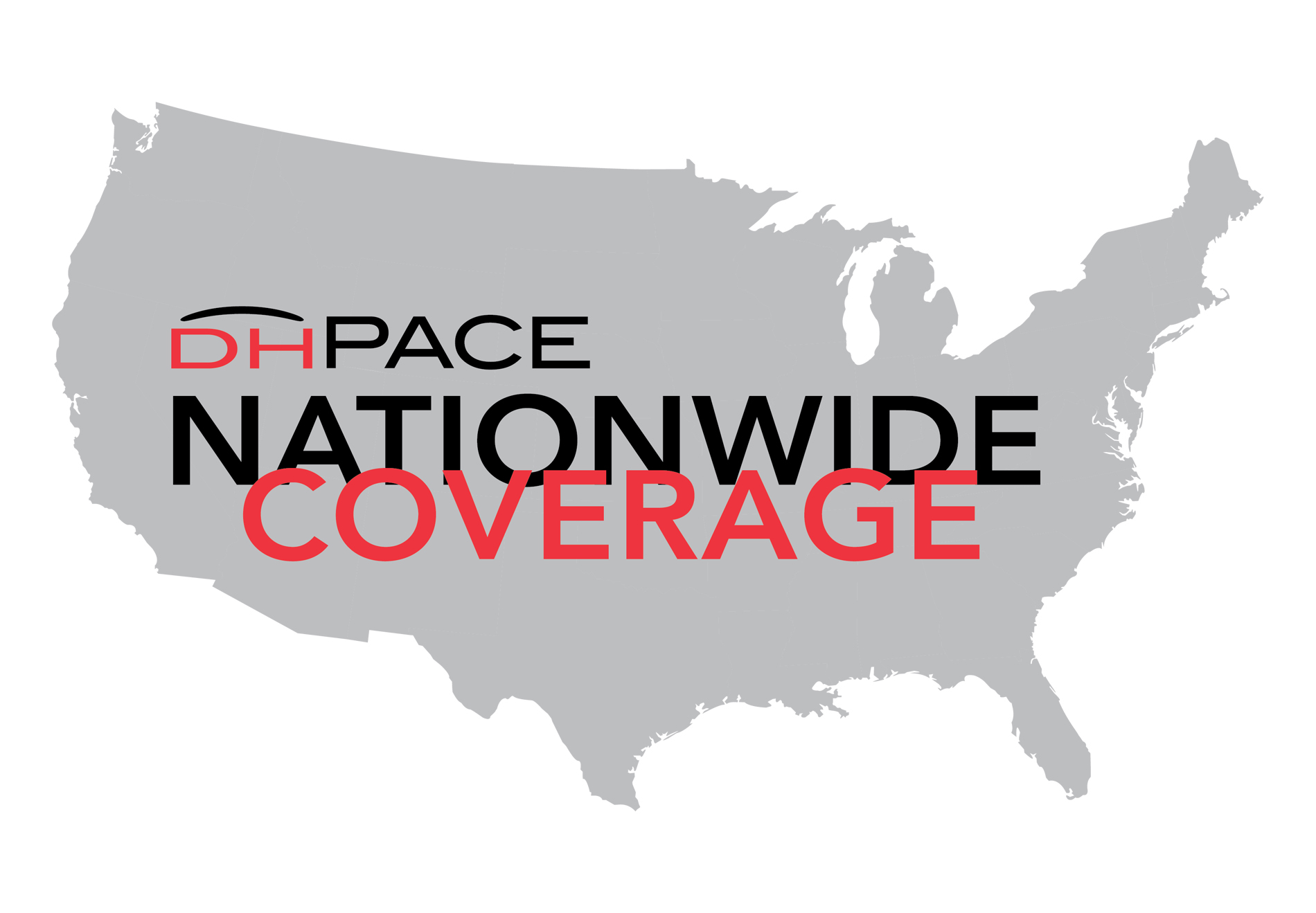 DH Pace National Accounts map