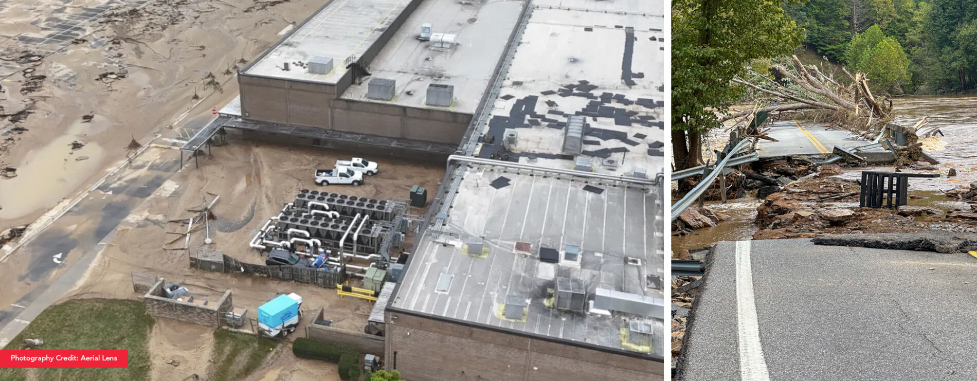 Emergency Service Responds After Hurricane